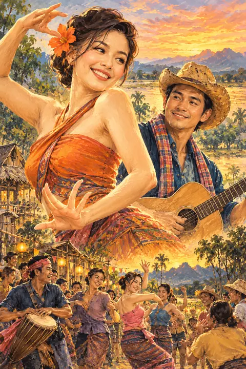 In Country Melody 2 อีส้ม สมหวัง ชะชะช่า
