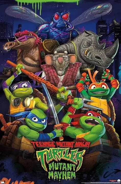 Teenage Mutant Ninja Turtles Mutant Mayhem เต่านินจา โกลาหลกลายพันธุ์