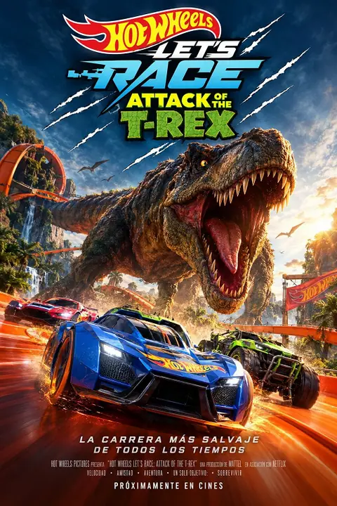 Hot Wheels Let’s Race Attack of the T-Rex ซิ่งสุดใจให้ถึงฝัน! ทีเร็กซ์บุก